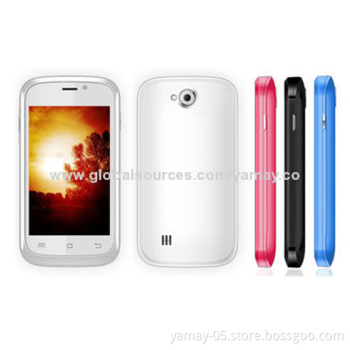3.5" Smartphone, Android 4.2, MTK6572 Dual-core, Dual Camera, WI-Fi, 3G, 2G, 512MB+4GB, GPS, BT, IPS